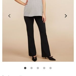 Motherhood Maternity Modern Flare Work Dress Pants